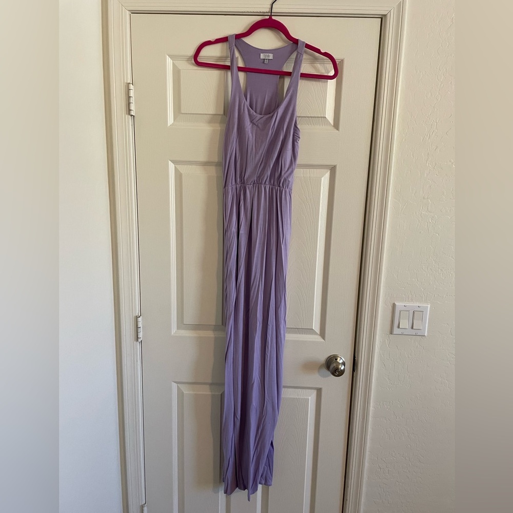 Tobi lavender maxi dress